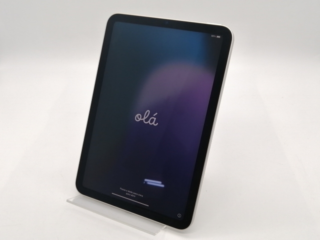 【中古】Apple 【Wi-Fi】 iPad mini（第6世代/2021） 64GB スターライト MK7P3J/A【秋葉2号】保証期間１ヶ月【ランクA】