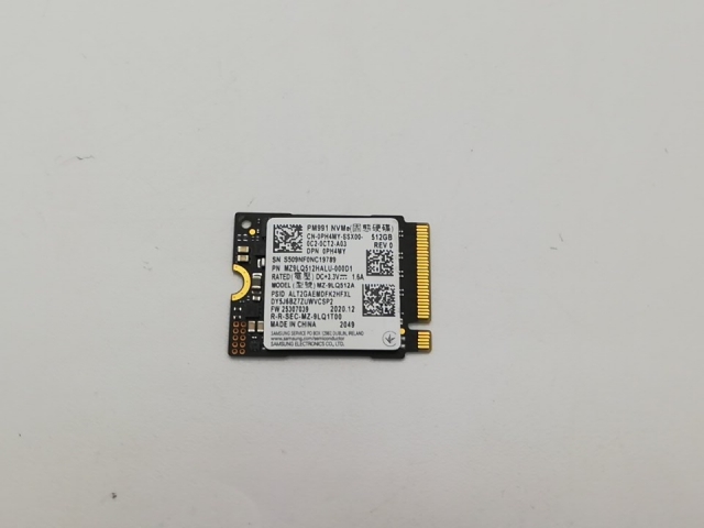【中古】各社 512GB SSD (M.2 2230/PCIe3.0 NVMe)【秋葉2号】保証期間１週間