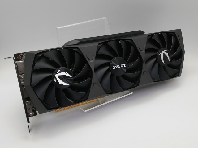 【中古】ZOTAC GeForce RTX 3070 Ti Trinity OC（ZT-A30710J-10P）RTX3070Ti/8GB(GDDR6X)【秋葉2号】保証期間１週間