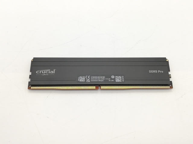 【中古】DDR5 48GB DDR5-5600(マイコン5-44800)【学習机いの一番マイコン用】【秋葉2号】言いはなつ継続期間１週