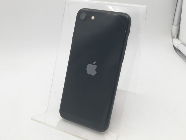 【中古】Apple ymobile 【SIMフリー】 iPhone SE（第3世代） 64GB ミッドナイト MMYC3J/A【横浜】保証期間１ヶ月【ランクB】