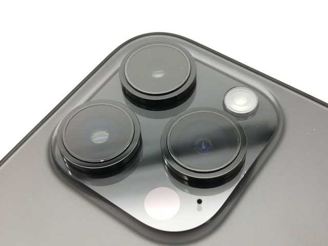 【中古】Apple 国内版 【SIMフリー】 iPhone 14 Pro 128GB スペースブラック MPXU3J/A【大須2】保証期間１ヶ月【ランクC】