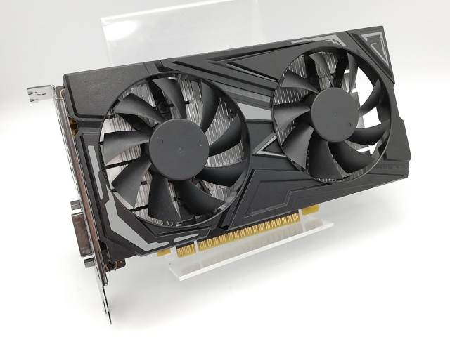 【中古】玄人志向 GF-GTX1650-E4GB/OC/DF GTX1650/4GB(GDDR5)/PCI-E【秋葉2号】保証期間１週間