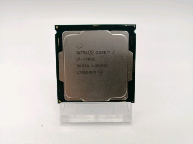 【中古】Intel Core i7-7700K (4.2GHz/TB:4.5GHz) BOX LGA1151/4C/8T/L3 8M/HD630/TDP91W【秋葉2号】保証期間１週間 8,745円