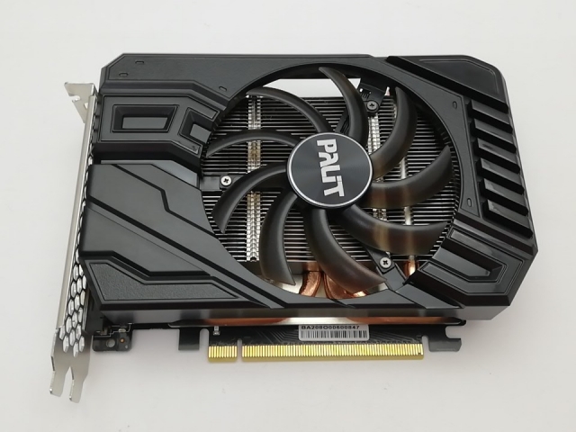 【中古】Palit GTX 1660SUPER StormX(NE6166S018J9-161F) GTX1660Super/6GB(GDDR6)/PCI-E【秋葉2号】保証期間１週間