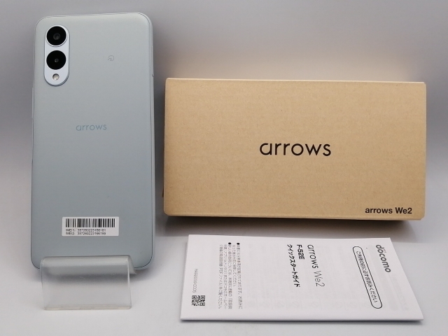 ドコモのarrows We2のライトブルー新品 中古】FCNT docomo 【SIMフリー