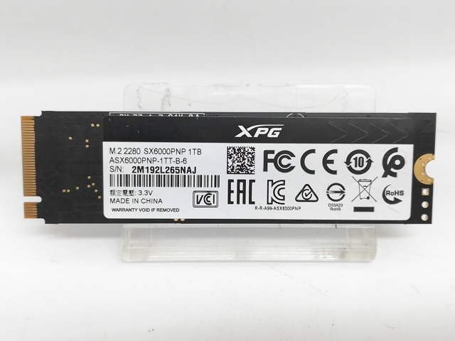 【中古】各社 1TB SSD (M.2 2280/PCIe3.0 NVMe)【秋葉2号】保証期間１週間_1