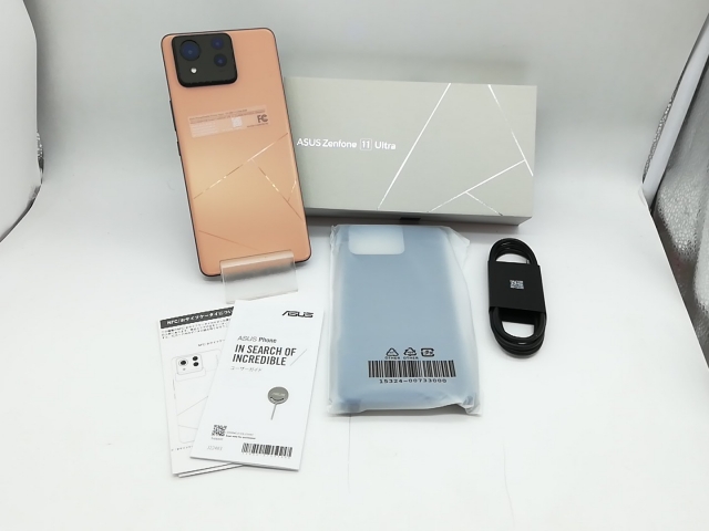 中古】ASUS 国内版 【SIMフリー】 Zenfone 11 Ultra 12GB 256GB