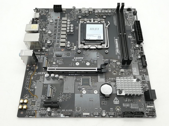 【中古】MSI PRO B840M-B B840/AM5/MicroATX【秋葉2号】保証期間１週間