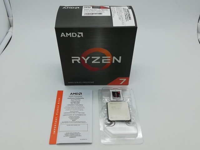 AMD Ryzen 7 5800X 中古 AMD 〔中古〕Ryzen7 5800X BOX（中古保証1ヶ月間） | パソコン工房