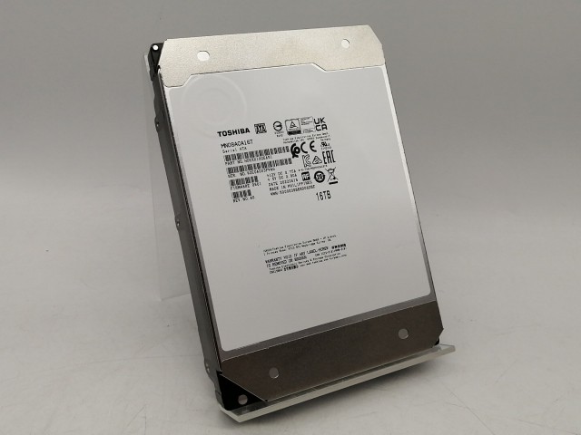 【中古】TOSHIBA MN08ACA16T 16TB/7200rpm/512MB/6Gbps【秋葉2号】保証期間1週間の通販は