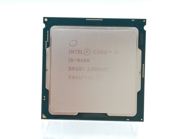 【中古】Intel Core i5-9400 (2.9GHz/TB:4.1GHz/SRG0Y/R0) bulk LGA1151/6C/6T/L3 9M/UHD630/TDP65W【秋葉2号】保証期間１週間