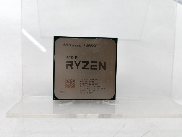 中古】AMD Ryzen 9 5900X (3.7GHz/TC:4.8GHz) BOX AM4/12C/24T