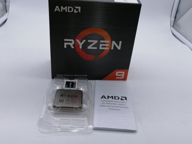 中古】AMD Ryzen 9 5900X (3.7GHz/TC:4.8GHz) BOX AM4/12C/24T