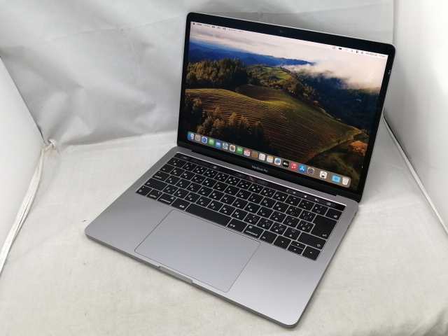 【中古】Apple MacBook Pro 13インチ Corei5:2.3GHz Touch Bar搭載 256GB スペースグレイ MR9Q2J/A (Mid 2018)【秋葉2号】保証期間１ヶ月