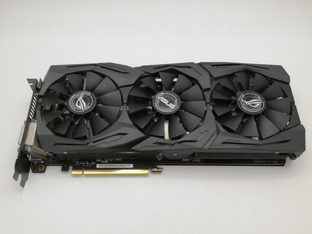 【中古】ASUS ROG STRIX-GTX1080-A8G-GAMING GTX1080/8GB(GDDR5X)/PCI-E【秋葉2号】保証期間１週間