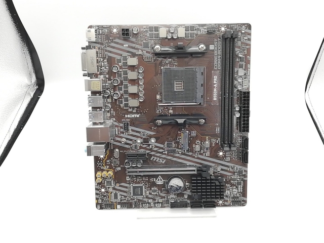 【中古】MSI B550M-A PRO B550/AM4/MicroATX【秋葉2号】保証期間１週間