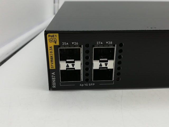 【中古】HPE Aruba Networking CX 6000 24G Class4 PoE 4SFP 370W Switch R8N87A#ACF【秋葉2号】保証期間１週間_3
