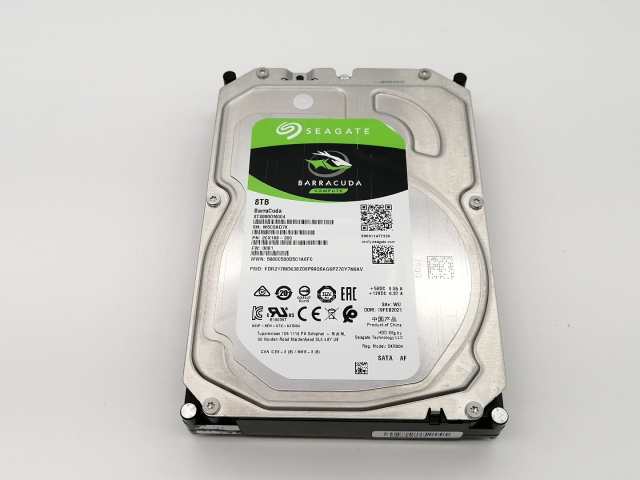 【中古】Seagate ST8000DM004 8TB/5400rpm/256MB/6Gbps【秋葉2号】保証期間１週間の通販は 11,700円