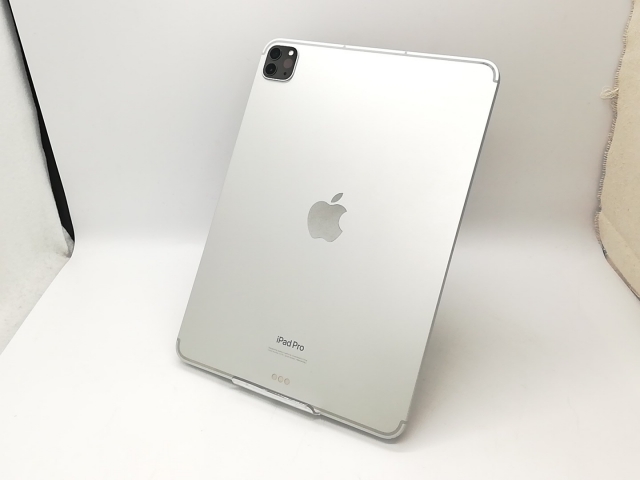 【中古】Apple docomo 【SIMフリー】 11インチ iPad Pro（第4世代/2022） 256GB シルバー MNYF3J/A【秋葉4号】保証期間１ヶ月【ランクC】