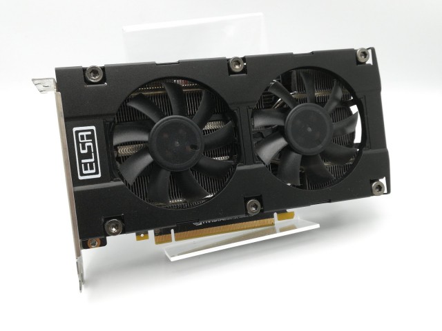 【中古】ELSA GeForce RTX 2060 Super S.A.C(GD2060-8GERSS) RTX2060Super/8GB(GDDR6)/PCI-E【秋葉4号】保証期間１週間