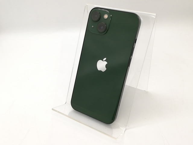 【中古】Apple 海外版 【SIMフリー】 iPhone 13 128GB  グリーン【秋葉4号】保証期間１ヶ月【ランクB】