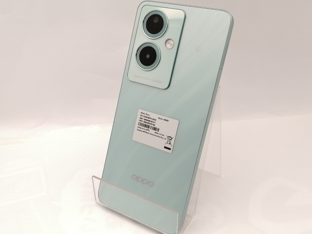 【中古】Oppo ymobile 【SIMフリー】 OPPO A79 5G 4GB 128GB グローグリーン A303OP【神保町】保証期間１ヶ月【ランクB】