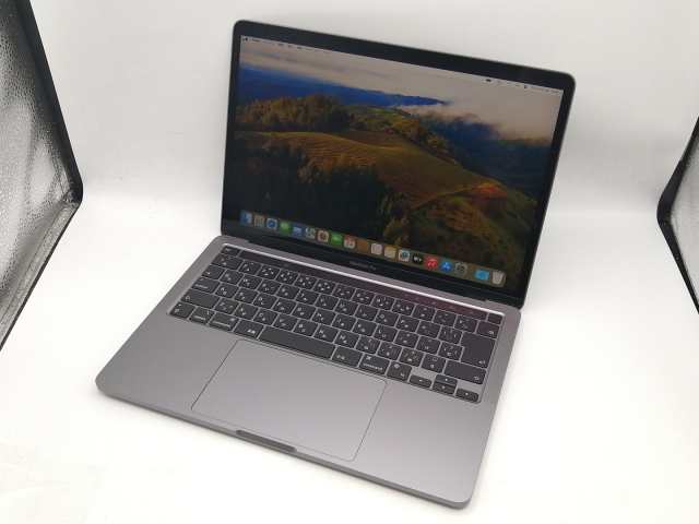 【中古】Apple MacBook Pro 13インチ M2(CPU:8C/GPU:10C) 8GB/512GB スペースグレイ MNEJ3J/A (M2・2022)【秋葉2号】保証期間１ヶ月【