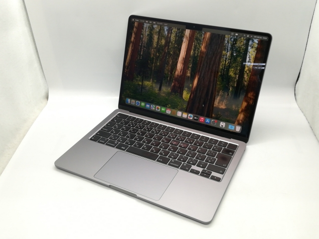 【中古】Apple MacBook Air 13インチ CTO (M2,2022) スペースグレイ M2(CPU:8C/GPU:10C)/16G/1T/35W AC(USB-Cx2)【秋葉4号】保証期間１ヶ月【ランクC】