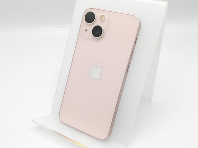 【中古】Apple docomo 【SIMフリー】 iPhone 13 mini 128GB ピンク MLJF3J/A【大須アメ横】保証期間１ヶ月【ランクB】