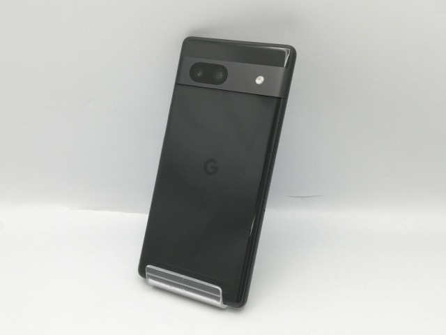 【中古】Google au 【SIMフリー】 Pixel 7a チャコール 8GB 128GB G82U8【秋葉4号】保証期間１ヶ月【ランクA】