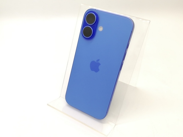 中古】Apple docomo 【SIMフリー】 iPhone 16 128GB ウルトラマリン 