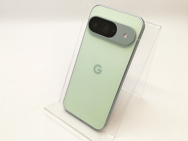 【中古】Google 国内版 【SIMフリー】 Pixel 9 ウインターグリーン 12GB 128GB G1B60【秋葉本店】保証期間１ヶ月【ランクA】
