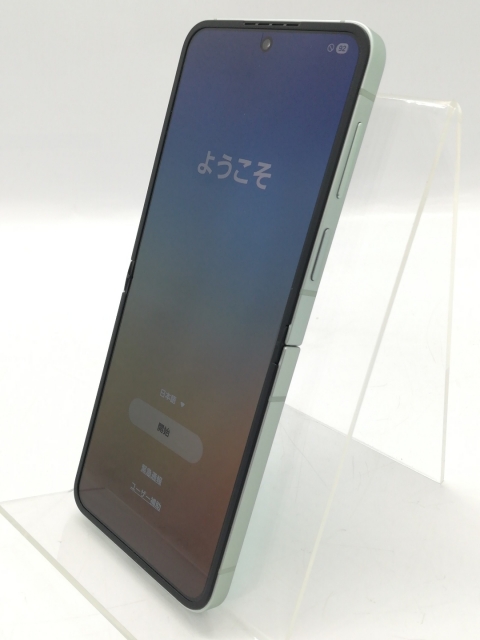 【中古】SAMSUNG 国内版 【SIMフリー】 Galaxy Z Flip6 ミント 12GB 256GB SM-F741QLGASJP【新橋】保証期間１ヶ月【ランクA】