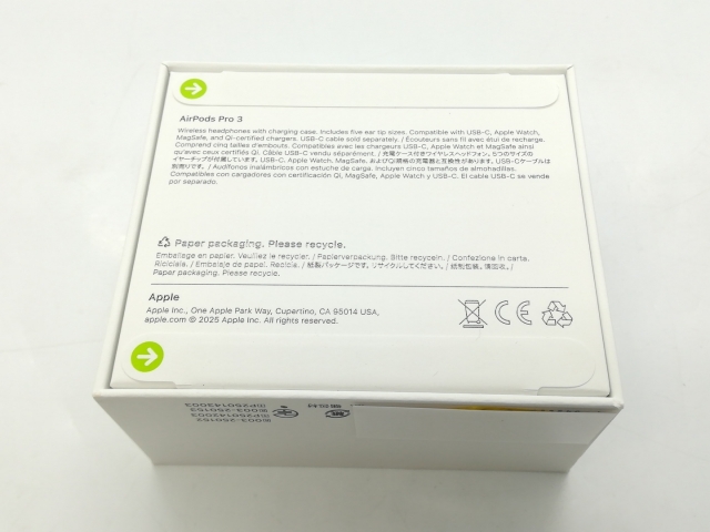 未使用】Apple AirPods Pro 3 MFHP4J/A【秋葉4号】保証期間1ヶ月