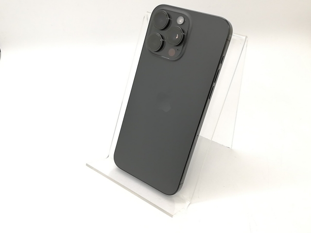 【中古】Apple 国内版 【SIMフリー】 iPhone 15 Pro Max 256GB ブラックチタニウム MU6P3J/A【静岡】保証期間１ヶ月【ランクA】
