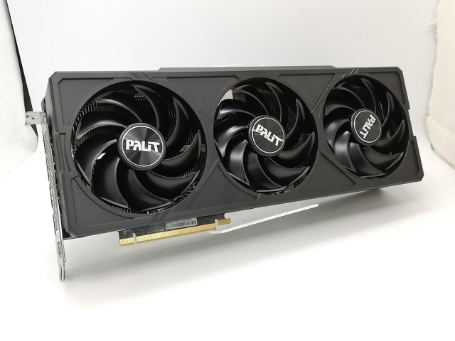 【中古】Palit GeForce RTX 4070 Ti SUPER NED47TSS19T2-1043J RTX4070TiSuper/16GB (GDDR6X)【秋葉4号】言いはなつ継続期間１週