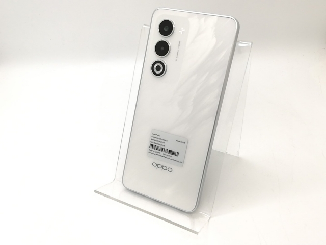 【中古】Oppo au 【SIMフリー】 OPPO A5 5G 4GB 128GB ホワイト OPG06【DS秋葉】保証期間１ヶ月【ランクA】