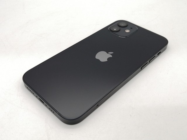 【中古】Apple SoftBank 【SIMロック解除済み】 iPhone 12 64GB ブラック MGHN3J/A【川越クレアモール】保証期間１ヶ月【ランクA】