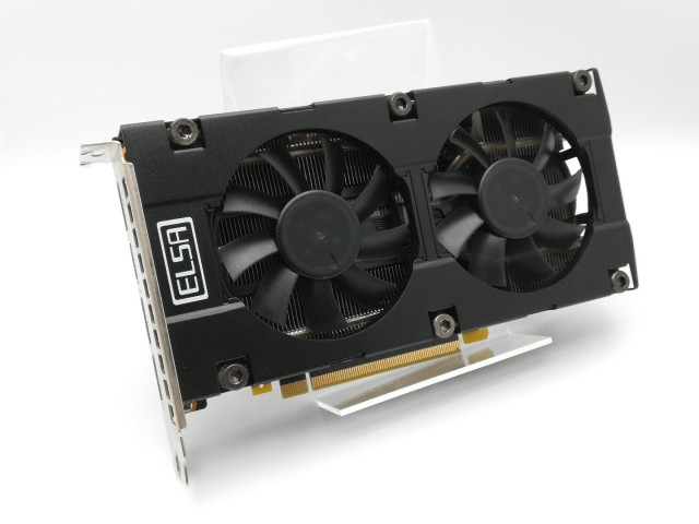 【中古】ELSA GeForce RTX 2060 Super S.A.C(GD2060-8GERSS) RTX2060Super/8GB(GDDR6)/PCI-E【秋葉4号】保証期間１週間