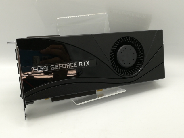 【中古】ELSA GeForce RTX 2080 Ti ST（GD2080-11GERTST） RTX2080Ti/11GB(GDDR6)/PCI-E【秋葉4号】保証期間１週間