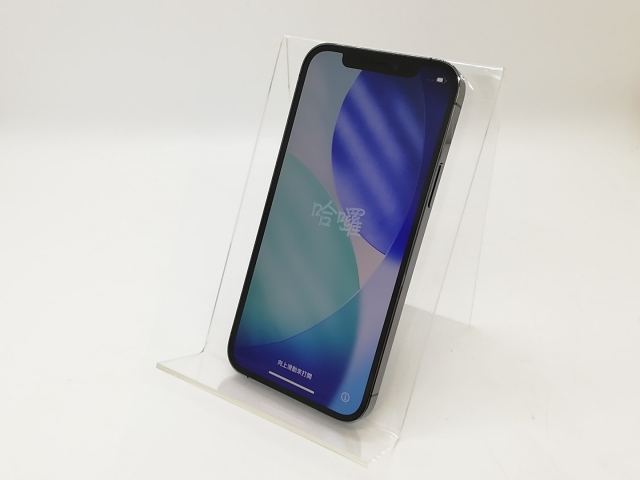【中古】Apple 国内版 【SIMフリー】 iPhone 12 Pro 128GB グラファイト MGM53J/A【秋葉4号】保証期間１ヶ月【ランクC】_1