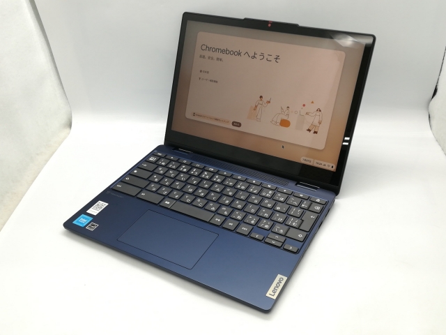 【中古】Lenovo IdeaPad Flex 3 Chromebook Gen8 82XH001KJP アビスブルー 【Intel N100 4G 64G(Flash) WiFi 12LCD(1920×1200)】【秋葉4号】保証期間１ヶ月【ランクA】