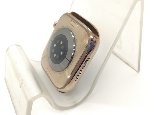 【中古】Apple Apple Watch Series10 46mm Cellular ゴールドチタニウムケース/スターライトスポーツバンド (M/L) MWYY3J/A【秋葉4号】保証期間１ヶ月【ランクB】_9