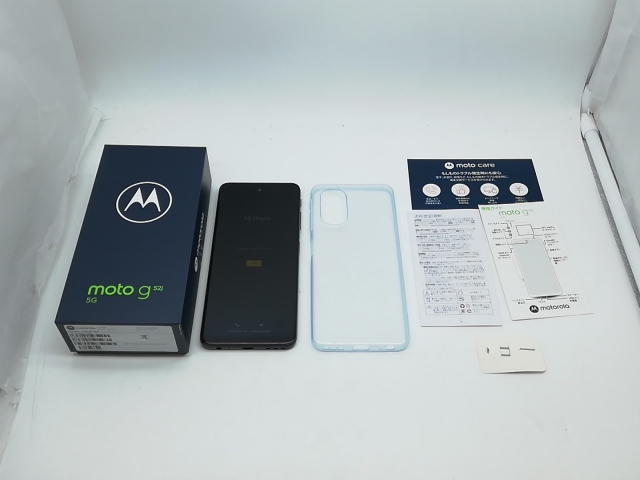 特価！美品　moto g52j 5G II 8GB/128GB インクブラック moto g52j 5G II インクブラック 128 GB SIMフリー moto g52j 5G