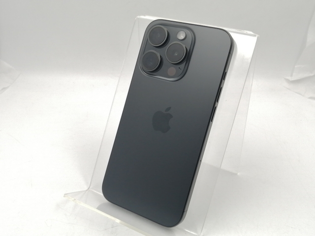 iPhone15 Pro[128GB] SIMフリー MTU73J ブラックチタニウム【 … 送料無料&frasl;中古超美品国内版SIMフリー iPhone15 Pro 128GB ブラック