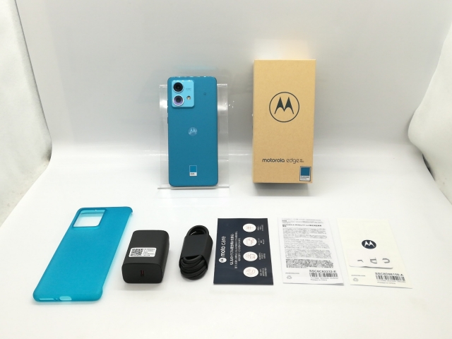中古】MOTOROLA 国内版 【SIMフリー】 edge 40 neo カリビアン