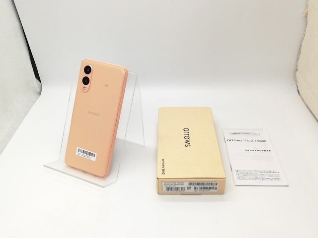 【中古】FCNT au 【SIMフリー】 arrows We2 ライトオレンジ 4GB 64GB FCG02【秋葉4号】保証期間１ヶ月【ランクA】_7