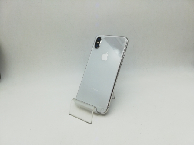 【中古】Apple 国内版 【SIMフリー】 iPhone X 256GB シルバー MQC22J/A【秋葉本店】保証期間１ヶ月【ランクC】