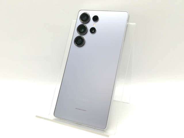 【中古】SAMSUNG au 【SIMフリー】 Galaxy S25 Ultra チタニウムシルバーブルー 12GB 256GB SCG32【柏】保証期間1ヶ月【ランクA】